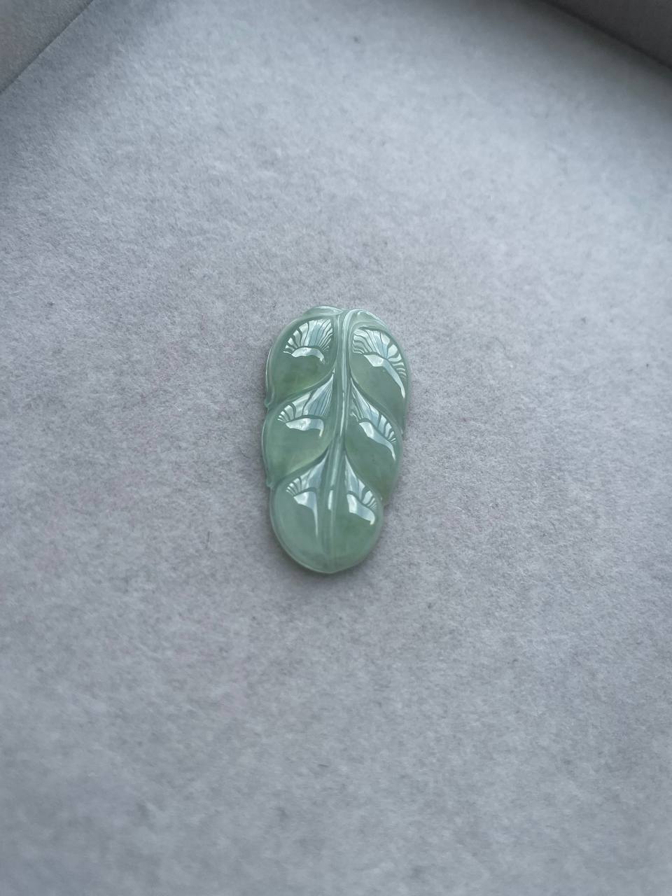 JYZ226001 The Icy Green Leaf