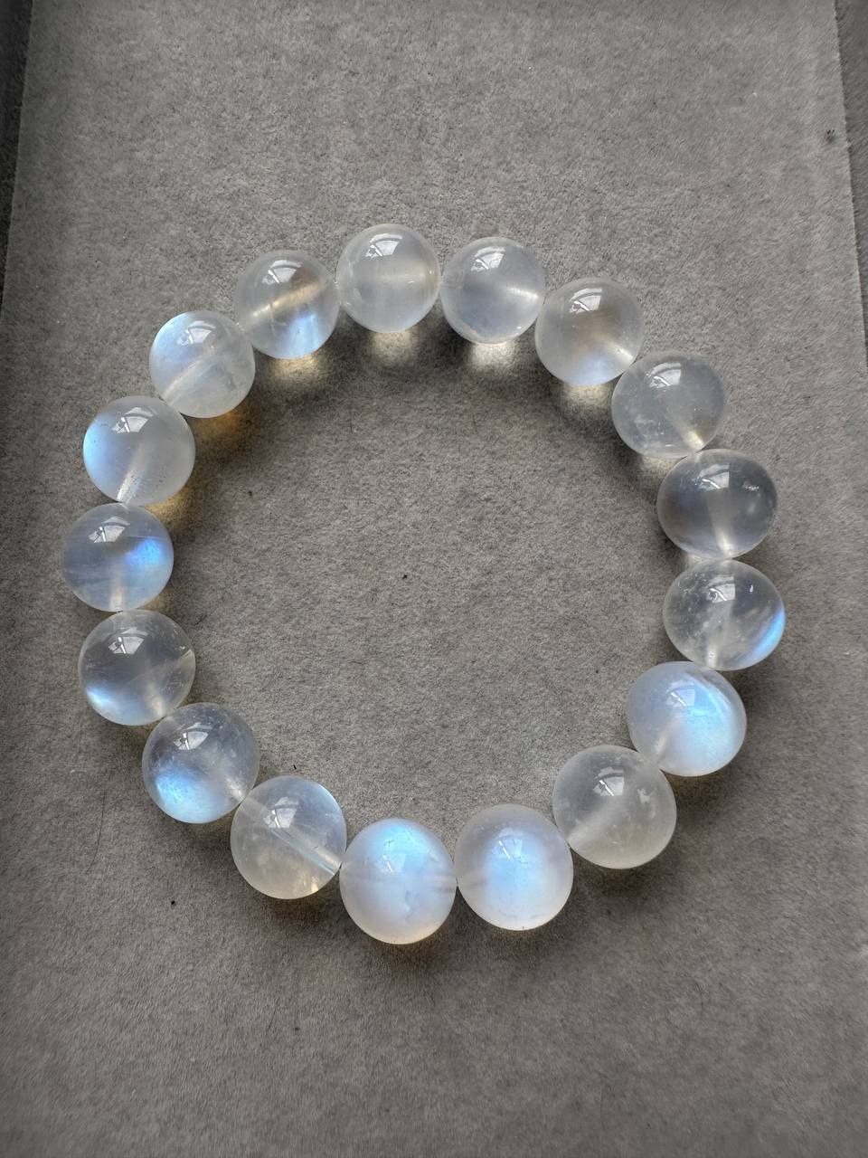 Blue Moonstone Beads Bracelet