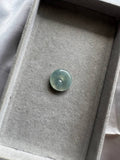 JPA224016 Water Reflection | Icy Blue Green Burmese Grade A Jadeite Jade in Donut Carving