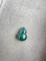 JH224001 A Dip in the Water | Lake Blue Water Burmese Jadeite Jade in Calabash Carving