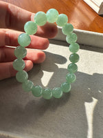 JBD230007 Seafoam | Icy Green Burmese Jadeite Jade Beads