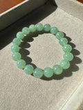 JBD230007 Seafoam | Icy Green Burmese Jadeite Jade Beads