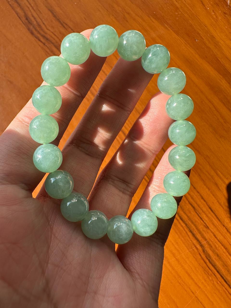 JBD230007 Seafoam | Icy Green Burmese Jadeite Jade Beads