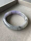 JBG25001 Lavender at Dusk | Black Wuji Jadeite with Lavender Blend
