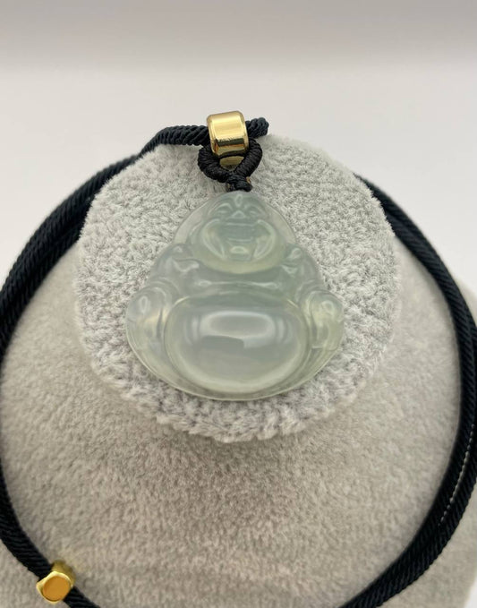 JBH224001 The Highly Transparent Icy Greenish Buddha