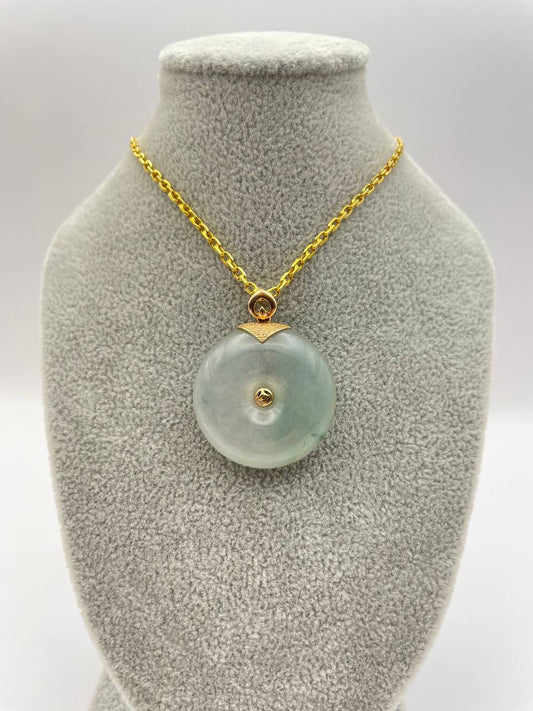 JPA224026 The Icy Pale Green Coin