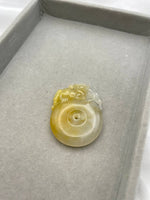 JPA224004 The Golden Pixiu Jade Donut