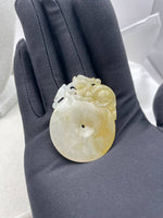 JPA224004 The Golden Pixiu Jade Donut