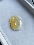 JPA224004 The Golden Pixiu Jade Donut