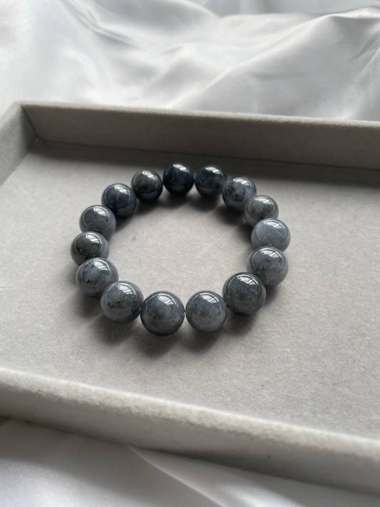 JBD223009 The Black Meteor Jade Bracelet