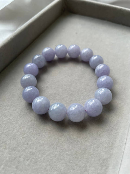 JBD227001 The Lavender Jade Beads Bracelet