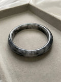 JBG223001 The Hidden Dragon Wuji (乌鸡) Jade Bangle Pt. II