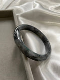 JBG223001 The Hidden Dragon Wuji (乌鸡) Jade Bangle Pt. II