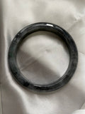 JBG223001 The Hidden Dragon Wuji (乌鸡) Jade Bangle Pt. II