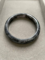 JBG223001 The Hidden Dragon Wuji (乌鸡) Jade Bangle Pt. II