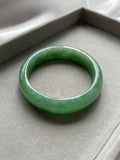 JBG223006 The Green Jadeite Bangle