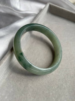 JBG223012 The Aged Olive Green Jade Bangle