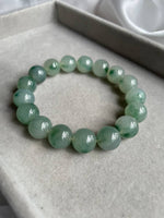 JBD226011 The Icy Forest Marble Jade Bead Bracelet