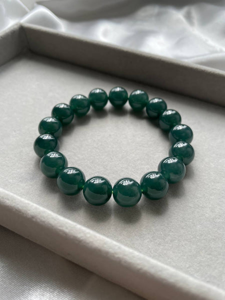 JBD223001 Into the Lake Jadeite Jade Beads Bracelet