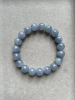 JBD227008 The Deep Lavender Jadeite Jade Beads Bracelet