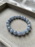 JBD227008 The Deep Lavender Jadeite Jade Beads Bracelet