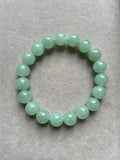JBD223007 The Icy Green Jadeite Jade Beads Bracelet