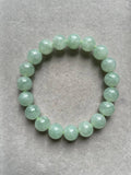 JBD227007 The Frozen Green Apple Jadeite Jade Beads Bracelet