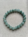 JBD227005 Dawn of the Woods Blue Jadeite Jade Beads Bracelet
