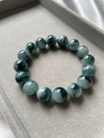 JBD227010 Morning Eclipse Jadeite Jade Bracelet