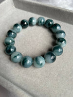 JBD227010 Morning Eclipse Jadeite Jade Bracelet