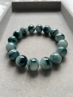 JBD227010 Morning Eclipse Jadeite Jade Bracelet