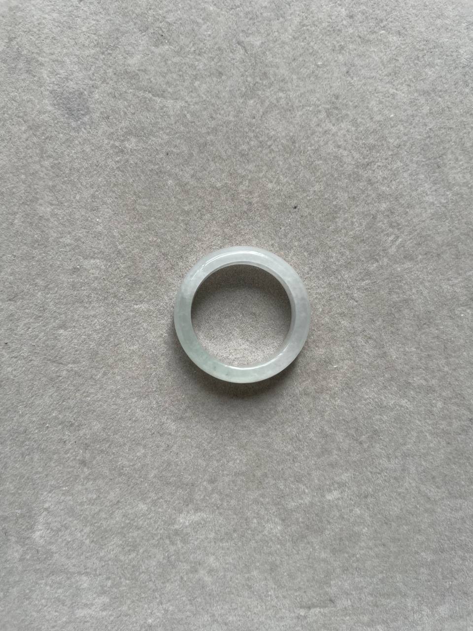 JO227018 The Icy Snowstorm Jadeite Ring | HK17 | US7.5