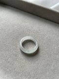 JO227018 The Icy Snowstorm Jadeite Ring | HK17 | US7.5