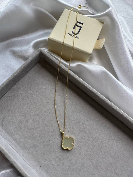 JO227029 The Luck of Clover | HeTian Clover Jade in S925