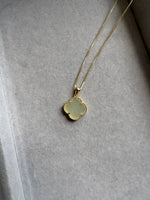 JO227029 The Luck of Clover | HeTian Clover Jade in S925
