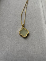 JO227029 The Luck of Clover | HeTian Clover Jade in S925