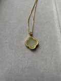 JO227029 The Luck of Clover | HeTian Clover Jade in S925