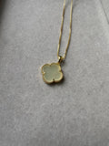 JO227029 The Luck of Clover | HeTian Clover Jade in S925