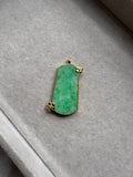 JWS224008 The Ever Spring | Bright Green Jadeite Wushi in 18K frame setting