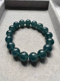 JBD230001 Lake of Dreams | Icy High Translucency Guatemalan Jadeite Jade Beads Bracelet